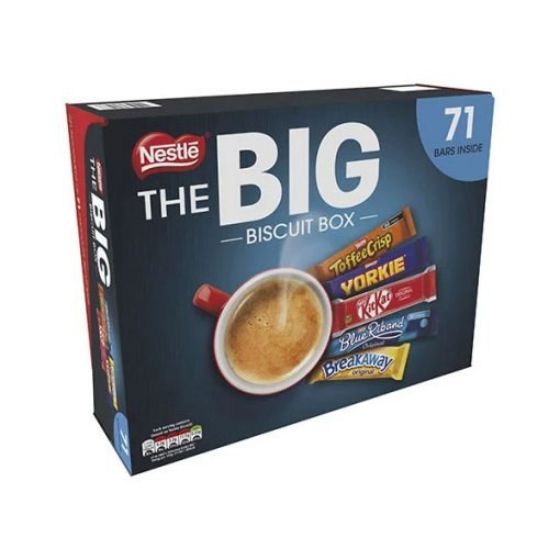 【2024 Flash Sales+ Free Shipping】Nestle 1.4KG of Chocolate 71 x Chocolate Bars The Big Biscuit Box